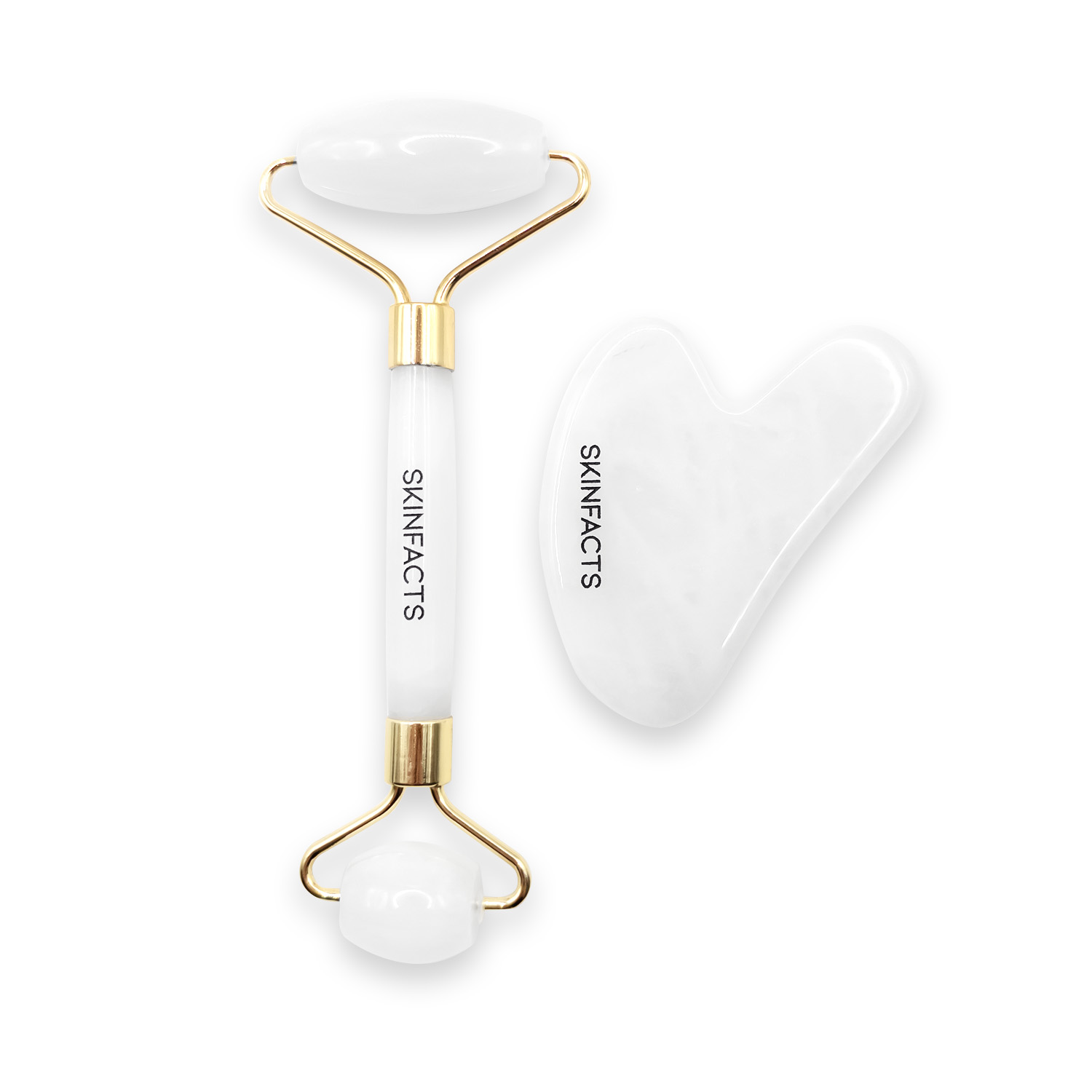 skinfacts Jade ansiktsroller & Gua Sha sten